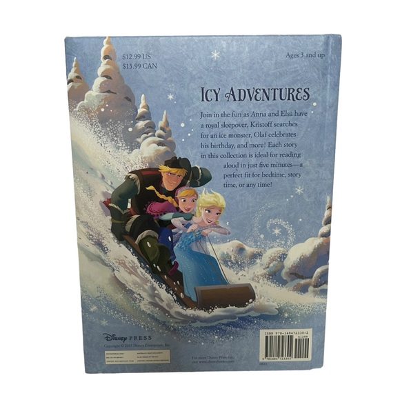 Disney’s Frozen 5 Minute Stories Kids Book - Picture 5 of 12